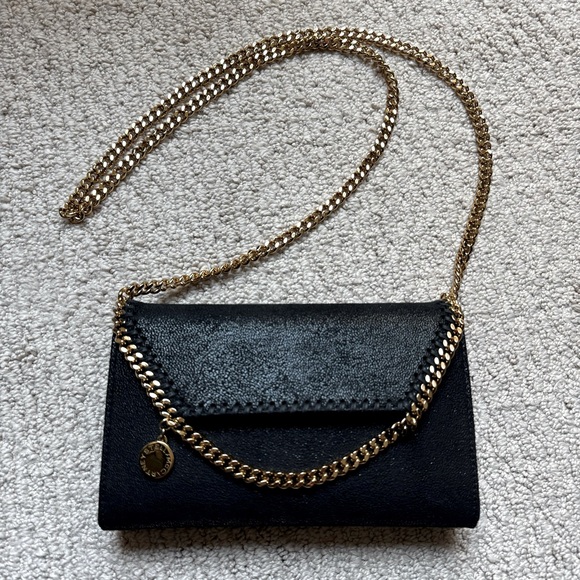 Stella McCartney Handbags - Stella McCartney Mini Crossbody Falabella Bag in Black